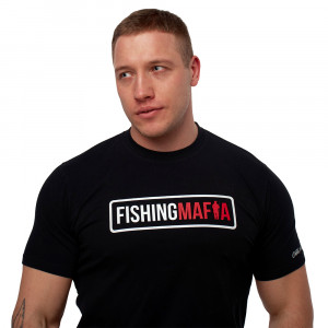 Футболка “Fishing Mafia”, цвет Черный
